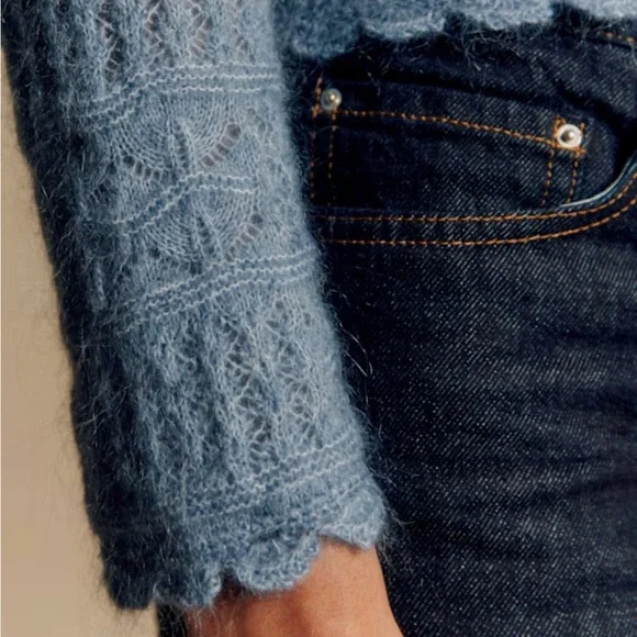 NWT Sezane Varda Cardigan - Picture 4 of 4